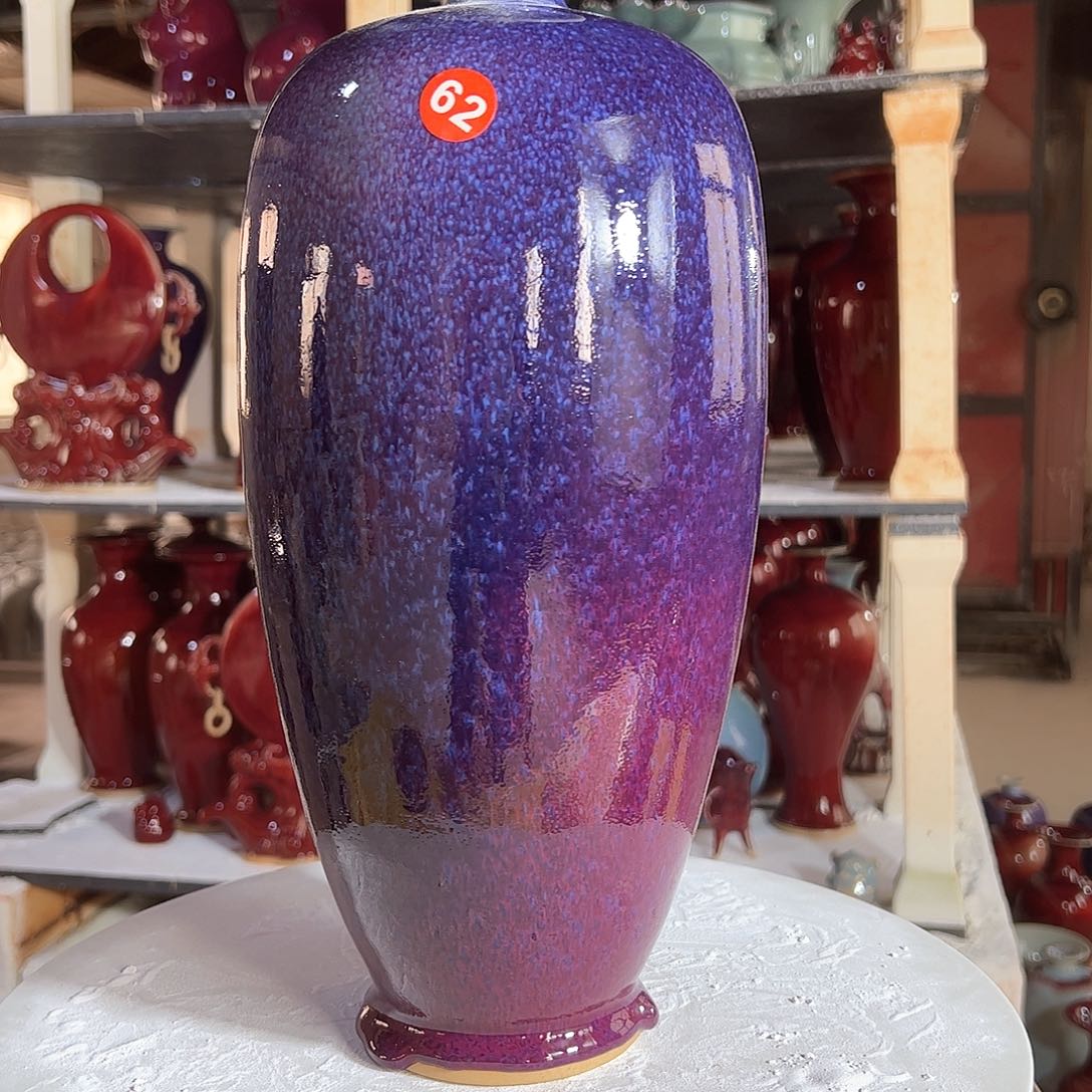 摆件郑家钧窑摆件微