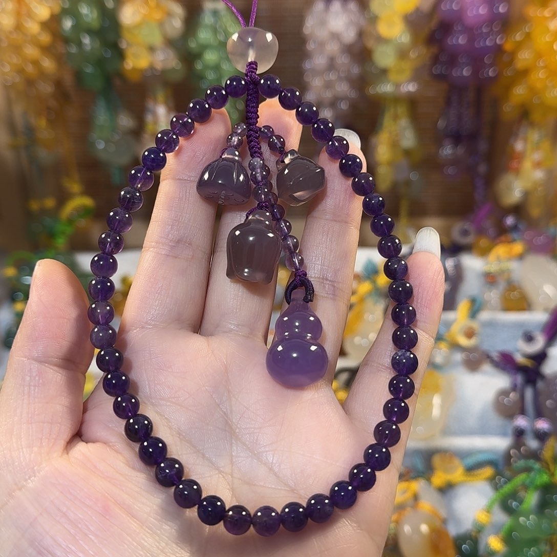 玛瑙/玉髓未镶嵌手腕手机链