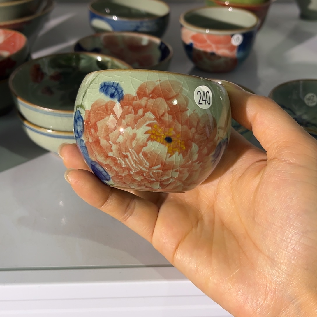瓷片景德镇手工手绘陶瓷茶具