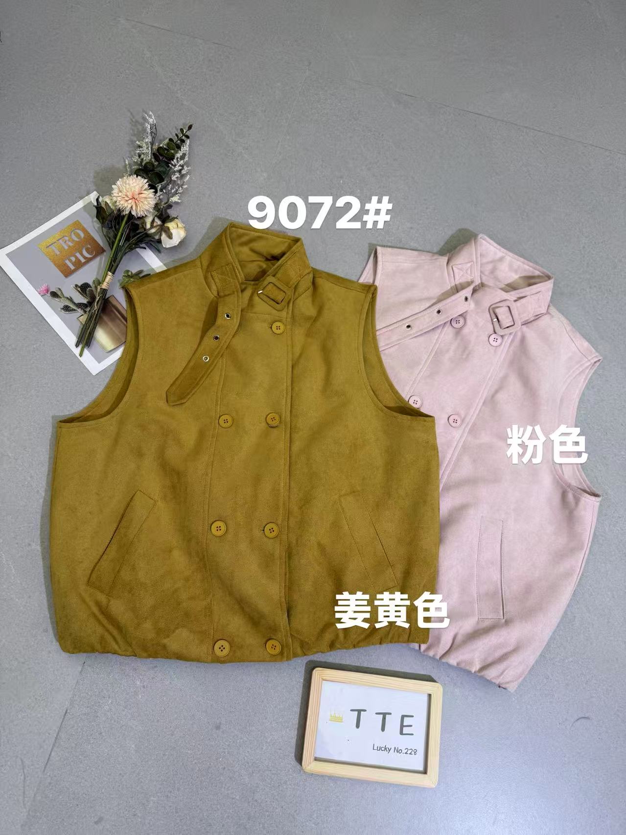 【TTE严选】2025冬装9072双排扣马夹（1212-03）