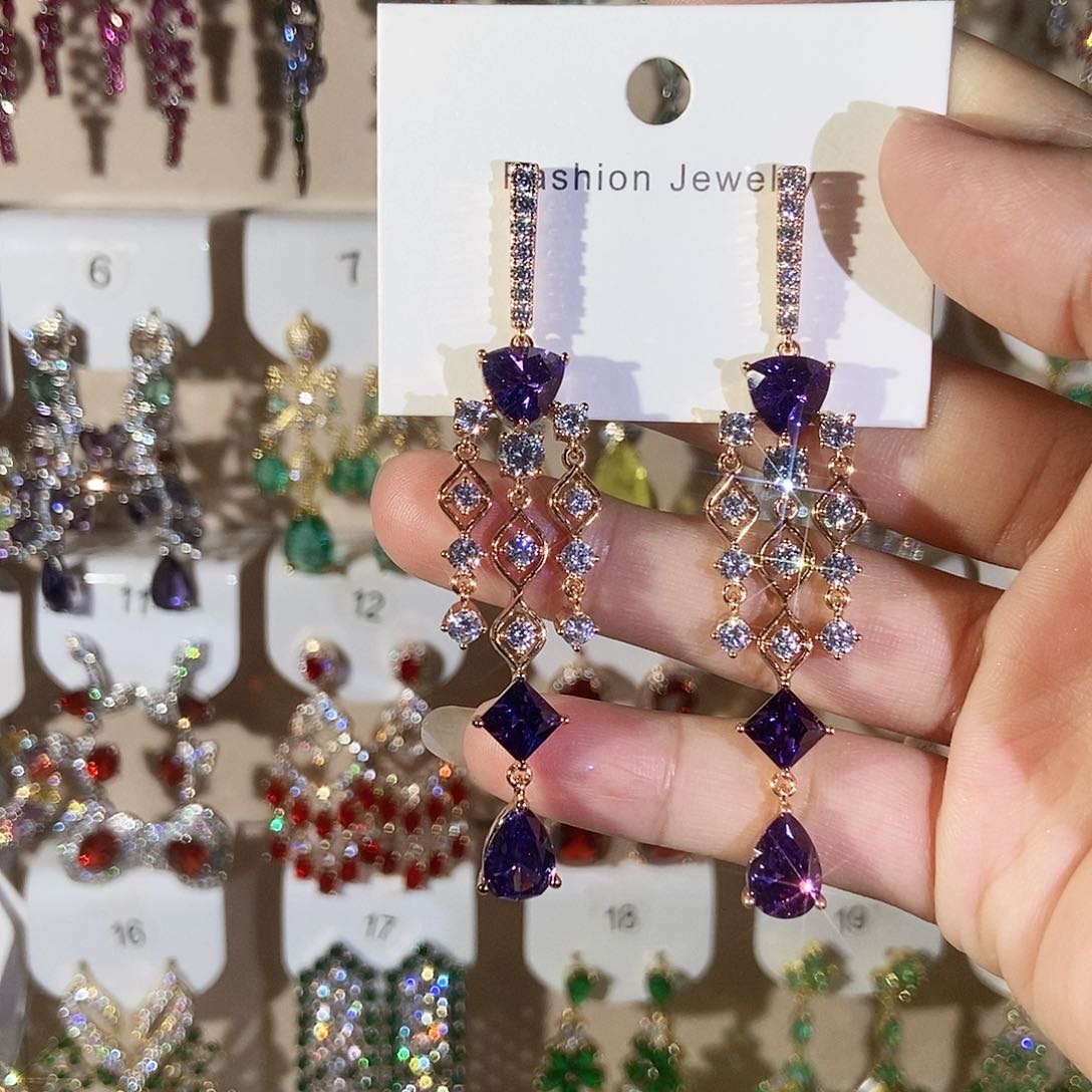 铜合金925银锆石