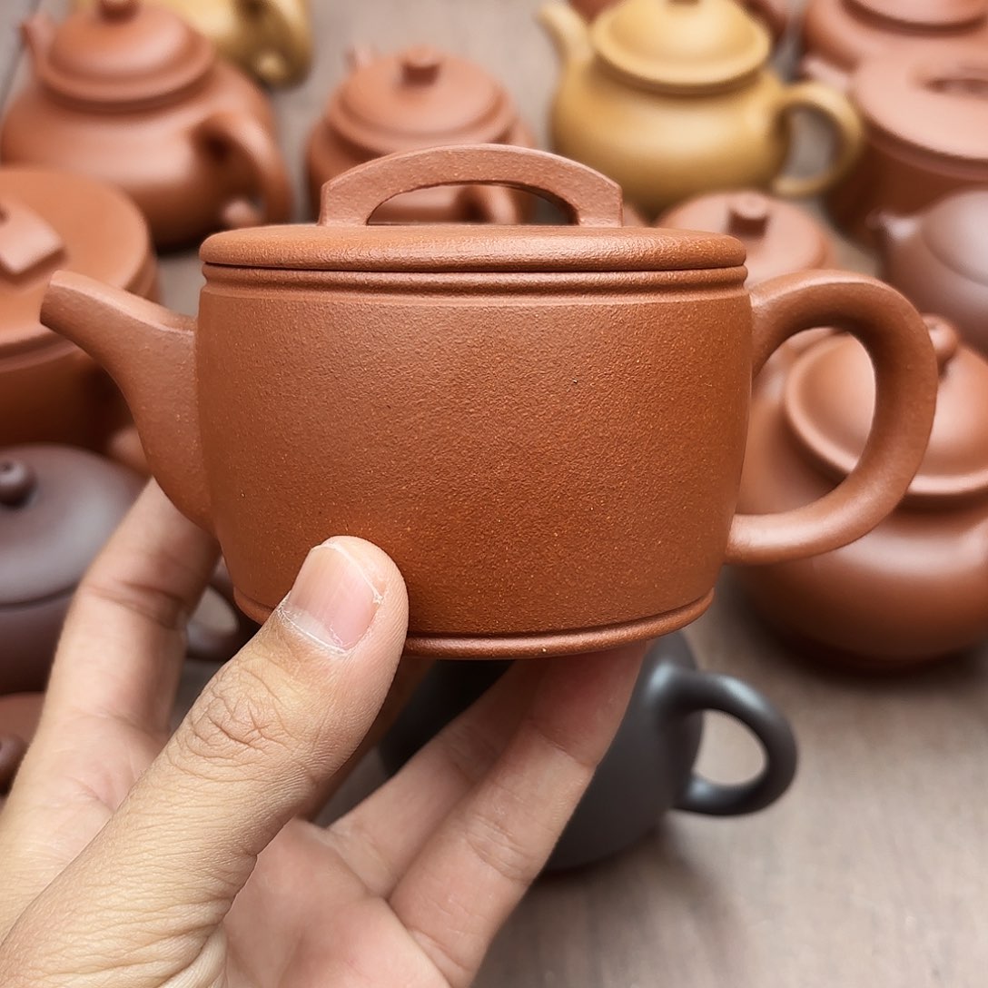 紫砂茶壶汉瓦降坡200cc
