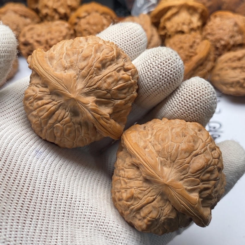 【闪购商品】文玩核桃把件用****035南瓜墩