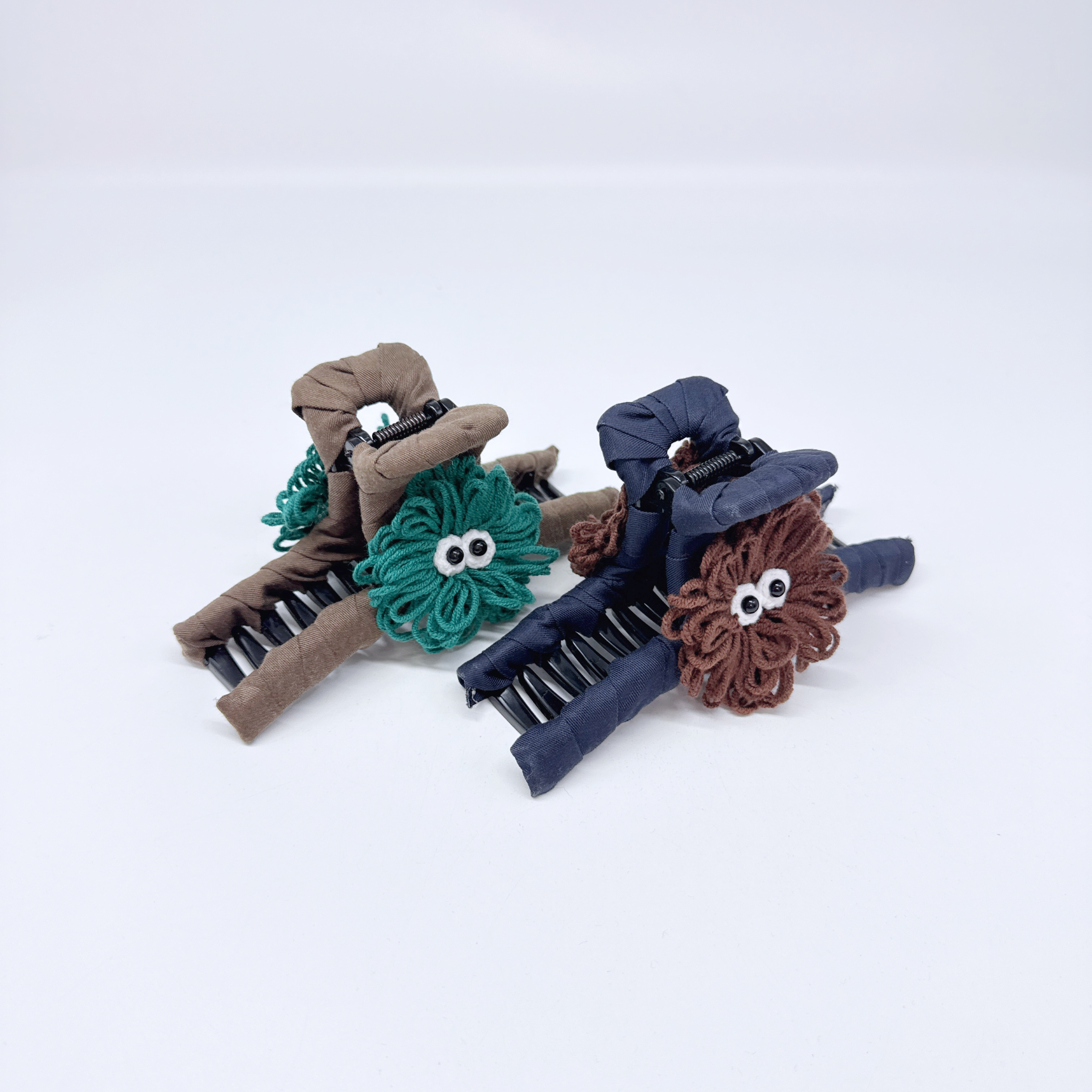 Mi33 缠布大眼睛花抓夹鲨鱼夹 Z29064Z38