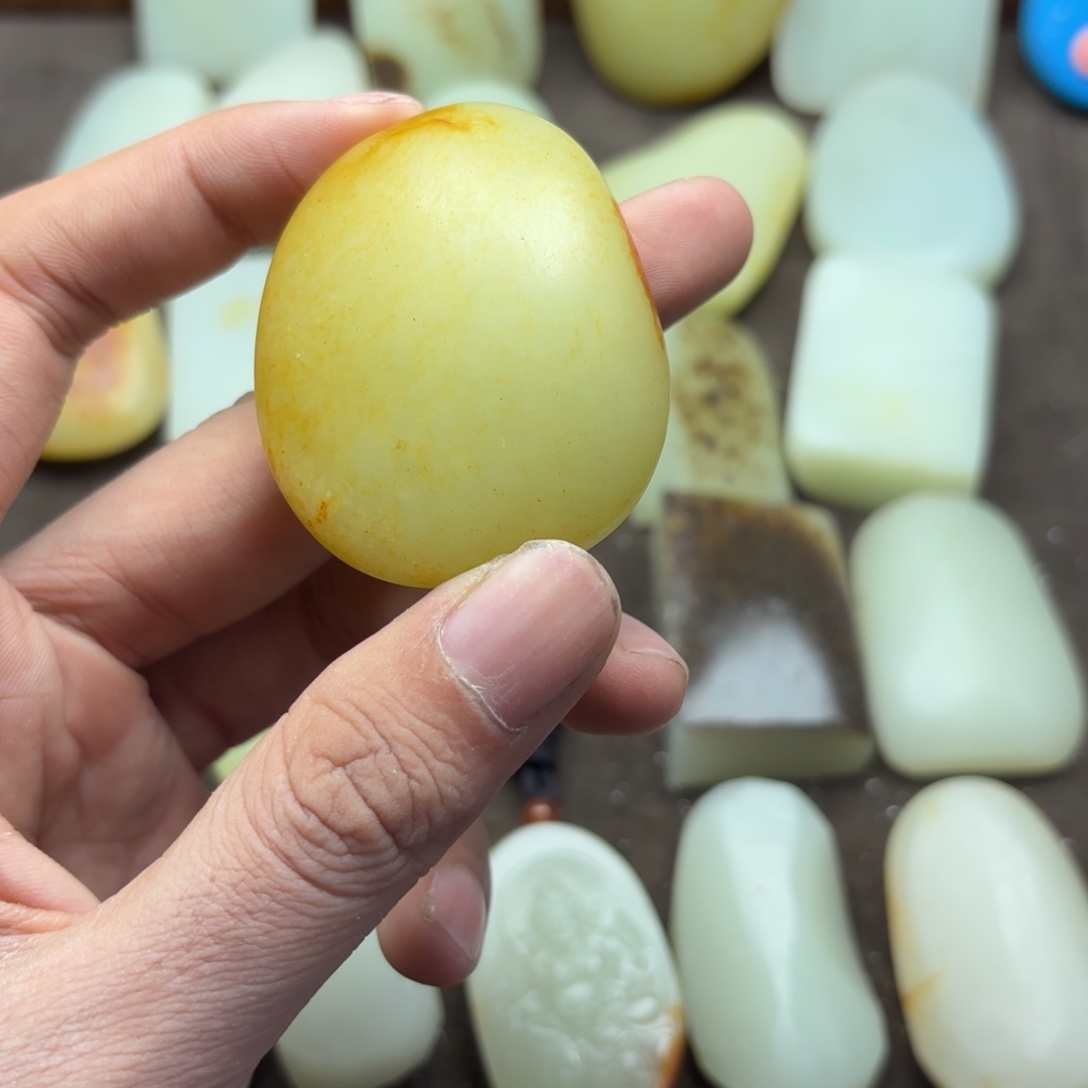 用***2定制和田玉未镶嵌挂件