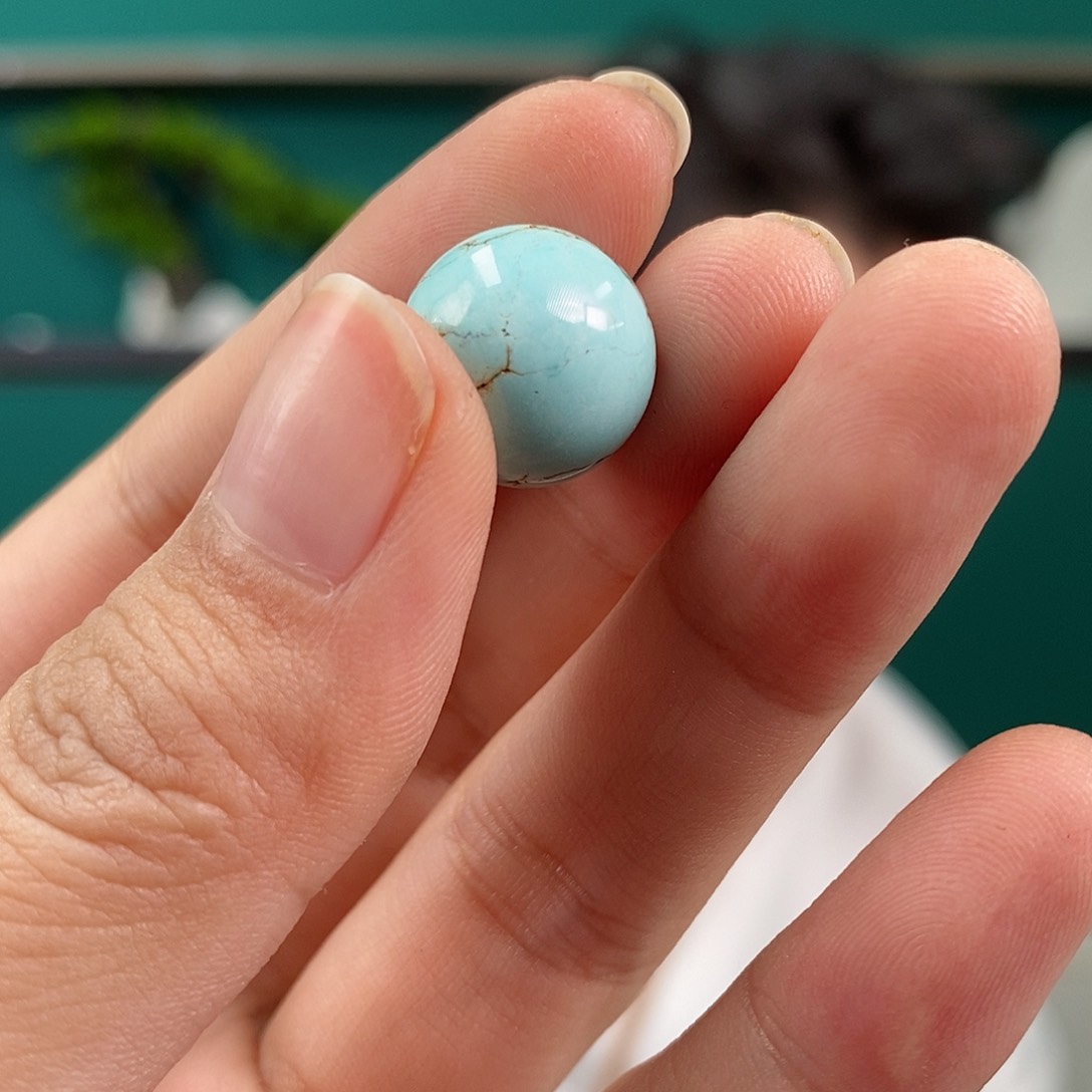 绿松石珠宝奇石未镶嵌