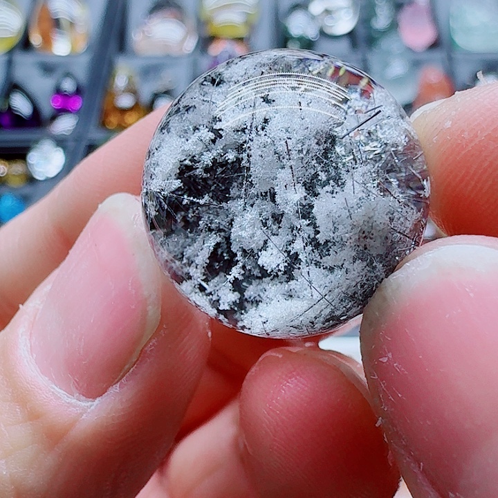 水晶未镶嵌珠宝半成品