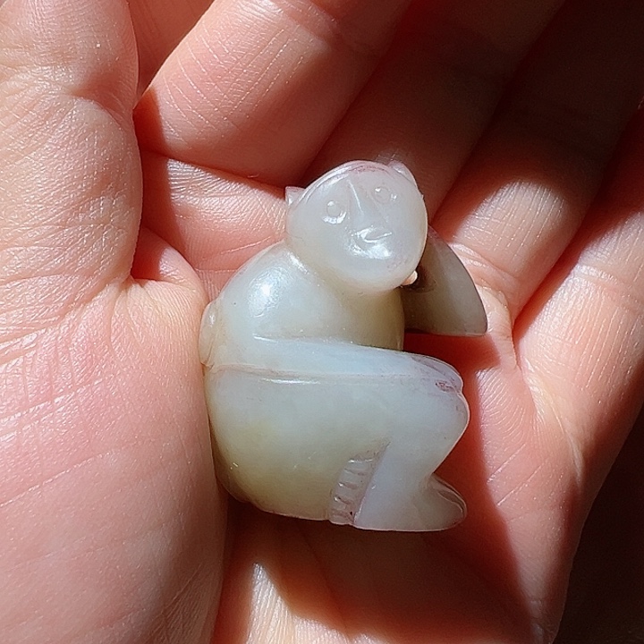 和田玉颈饰未镶嵌辉*