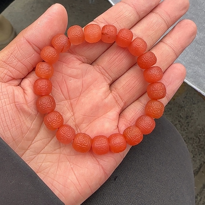 南红玛瑙颈饰未镶嵌卡11