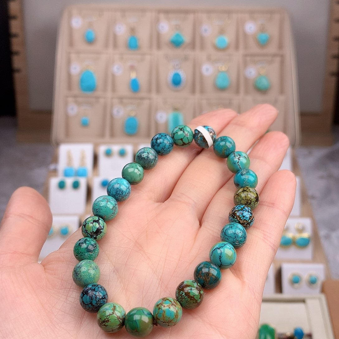 绿松石手链未镶嵌