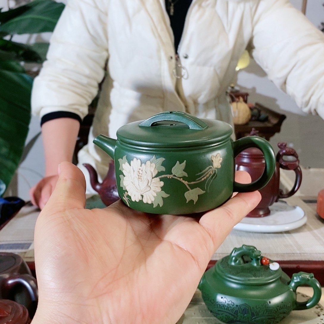 紫砂茶壶宜兴紫砂壶甩出吃货