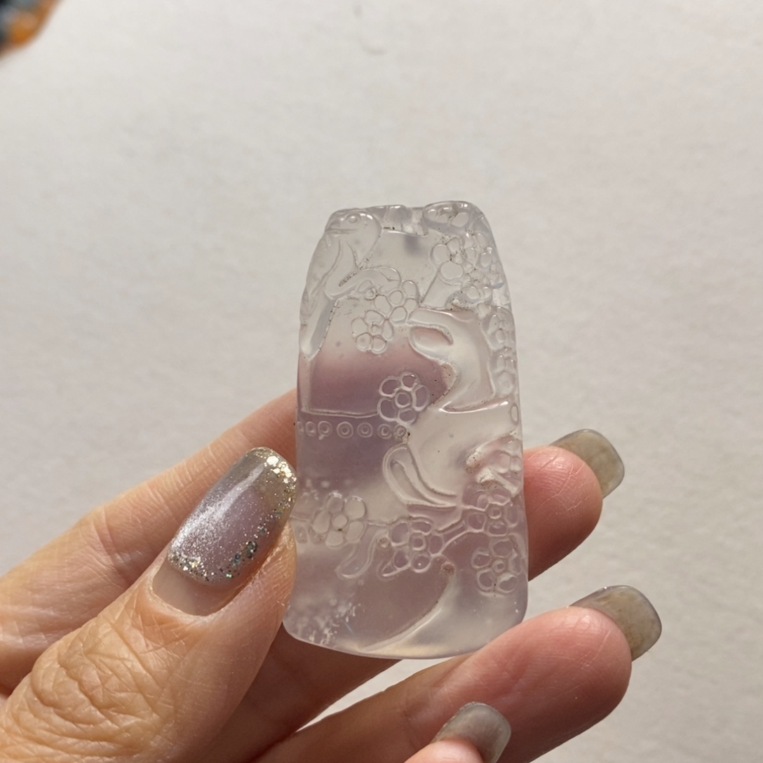 石英质玉未镶嵌颈饰