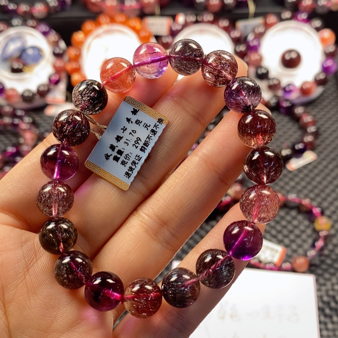 水晶手链：285919未镶嵌