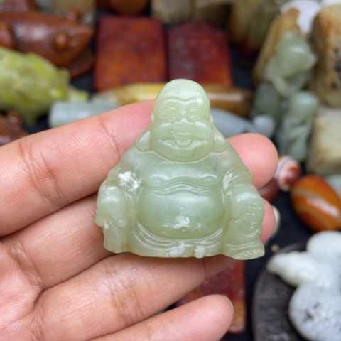 蛇纹石玉未镶嵌颈饰22