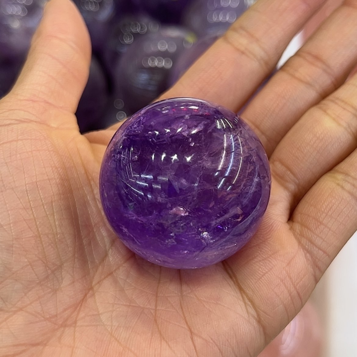 【闪购商品】水晶摆件球未镶嵌