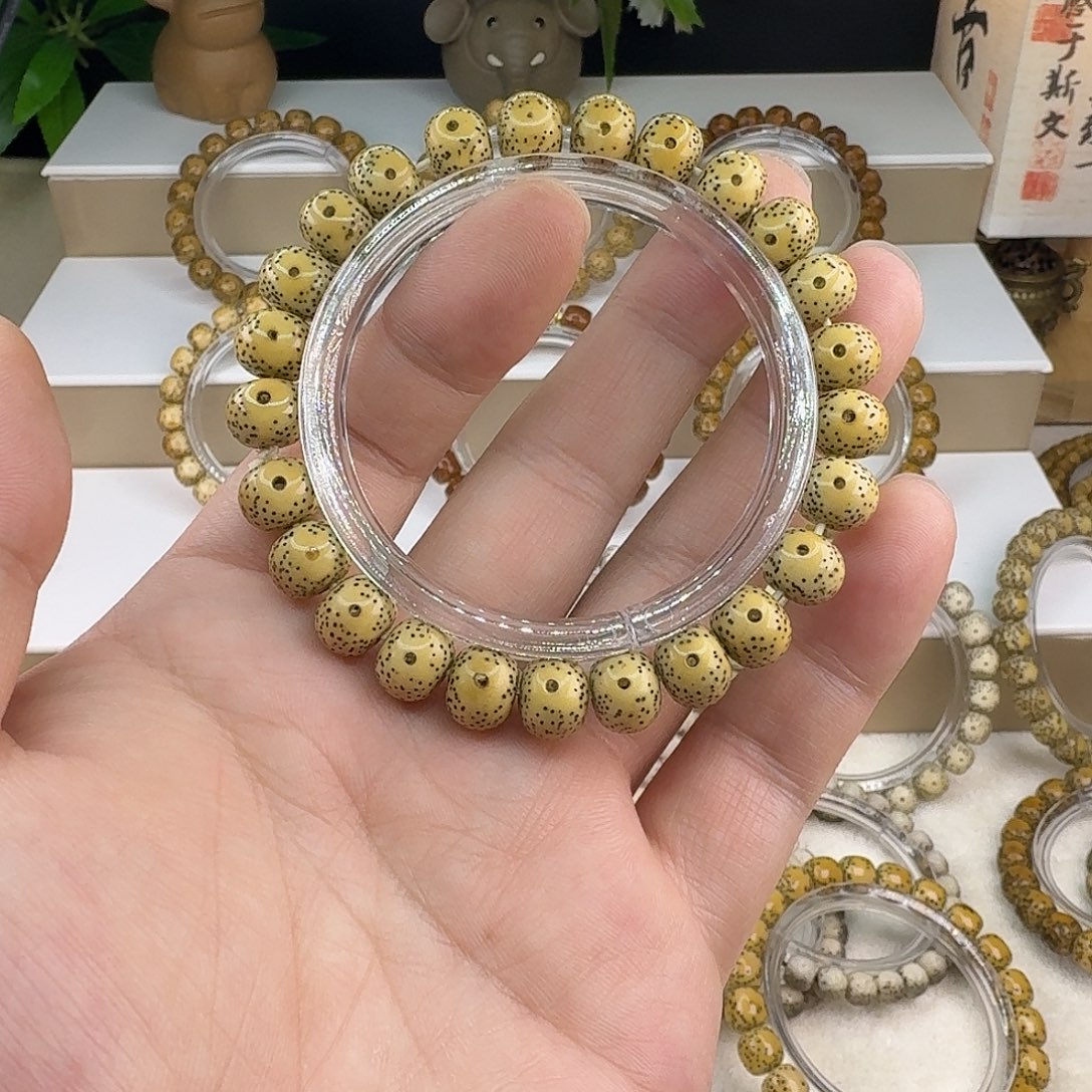 吊坠星月菩提海南原生态苹果单圈