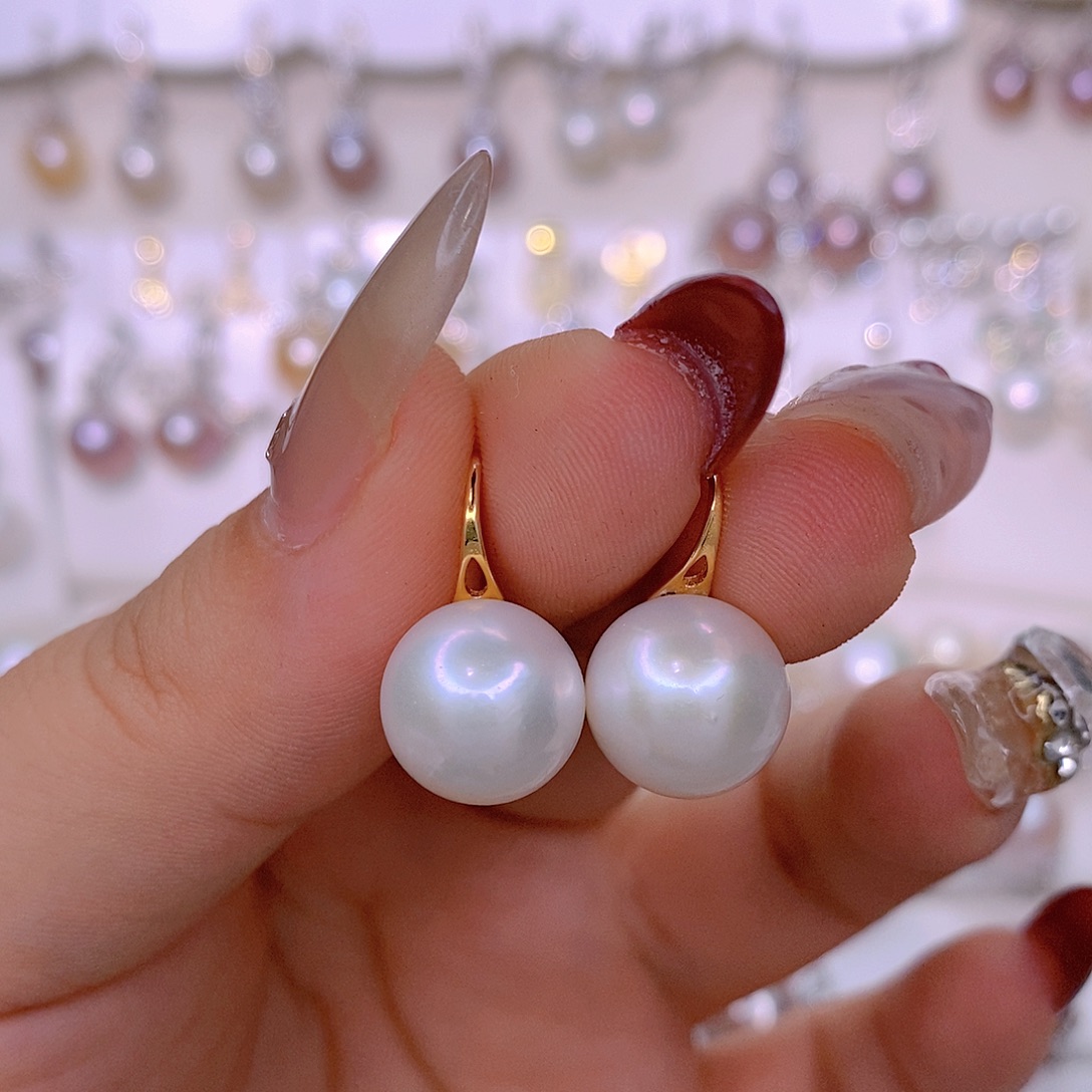 颈饰淡水珍珠银S925镶嵌