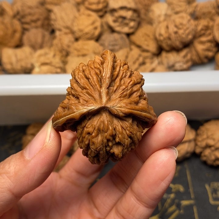 保***馆吊坠文玩核桃文玩核桃异形单只