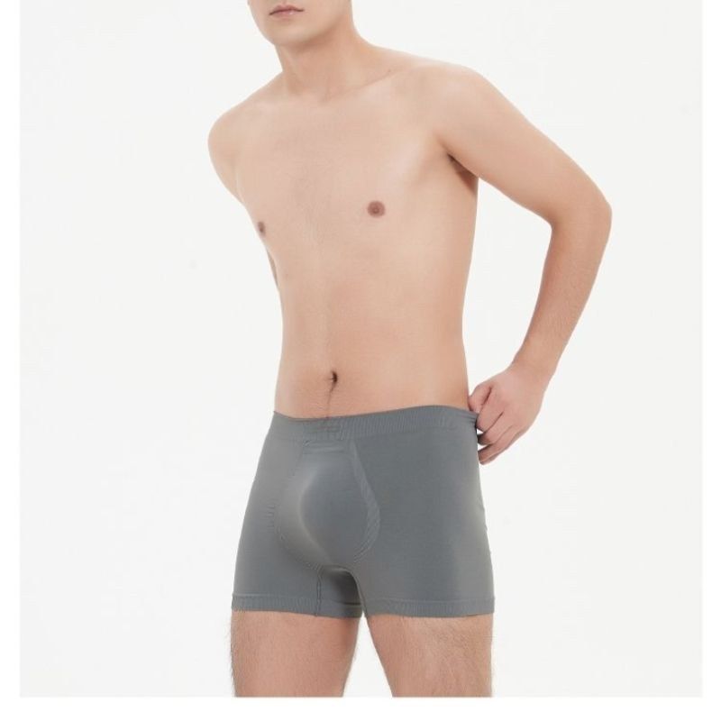 UTO户外运动内裤男士防磨腿紧身高弹无痕速干透气平角裤健身跑步短裤