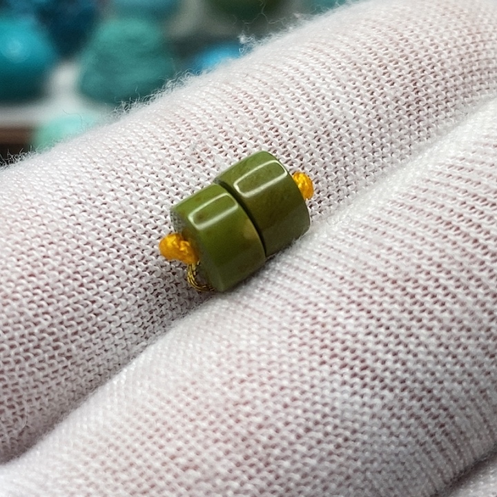 绿松石未镶嵌天然原矿 地大质检