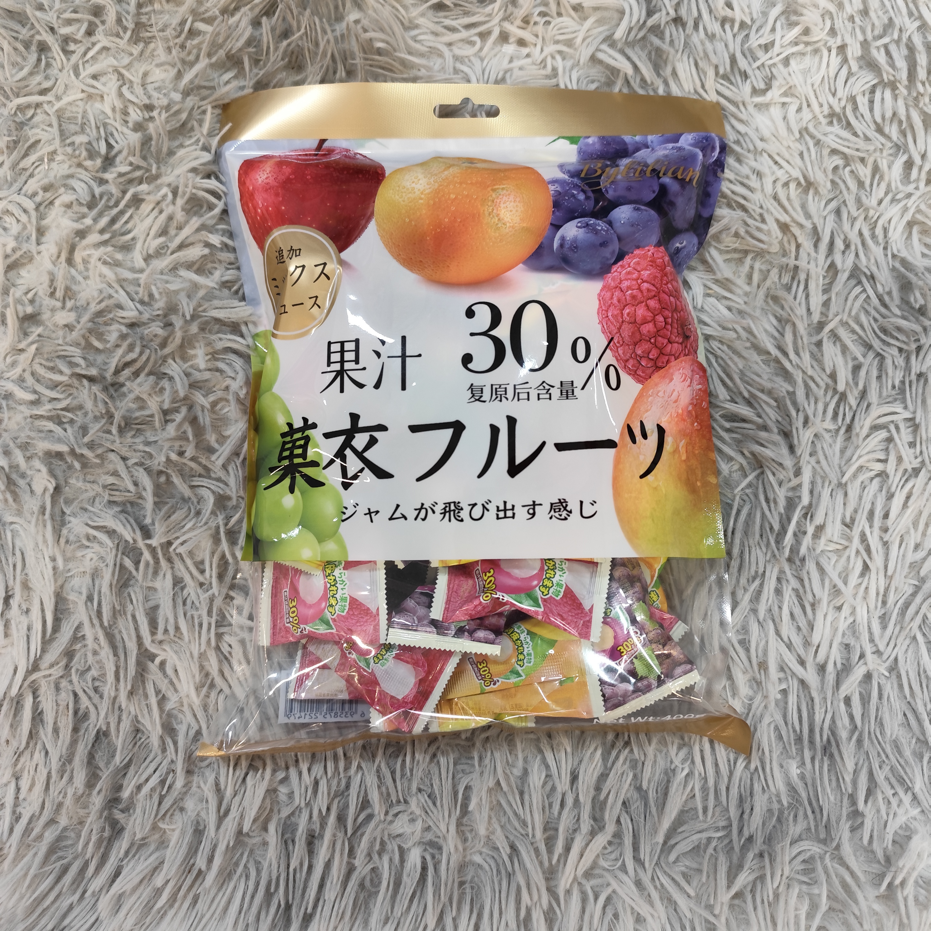 港式菓衣综合口味混合果汁软糖