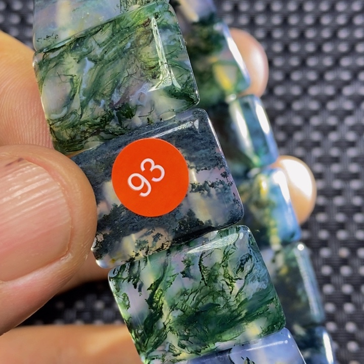 玛瑙/玉髓颈饰未镶嵌김*수