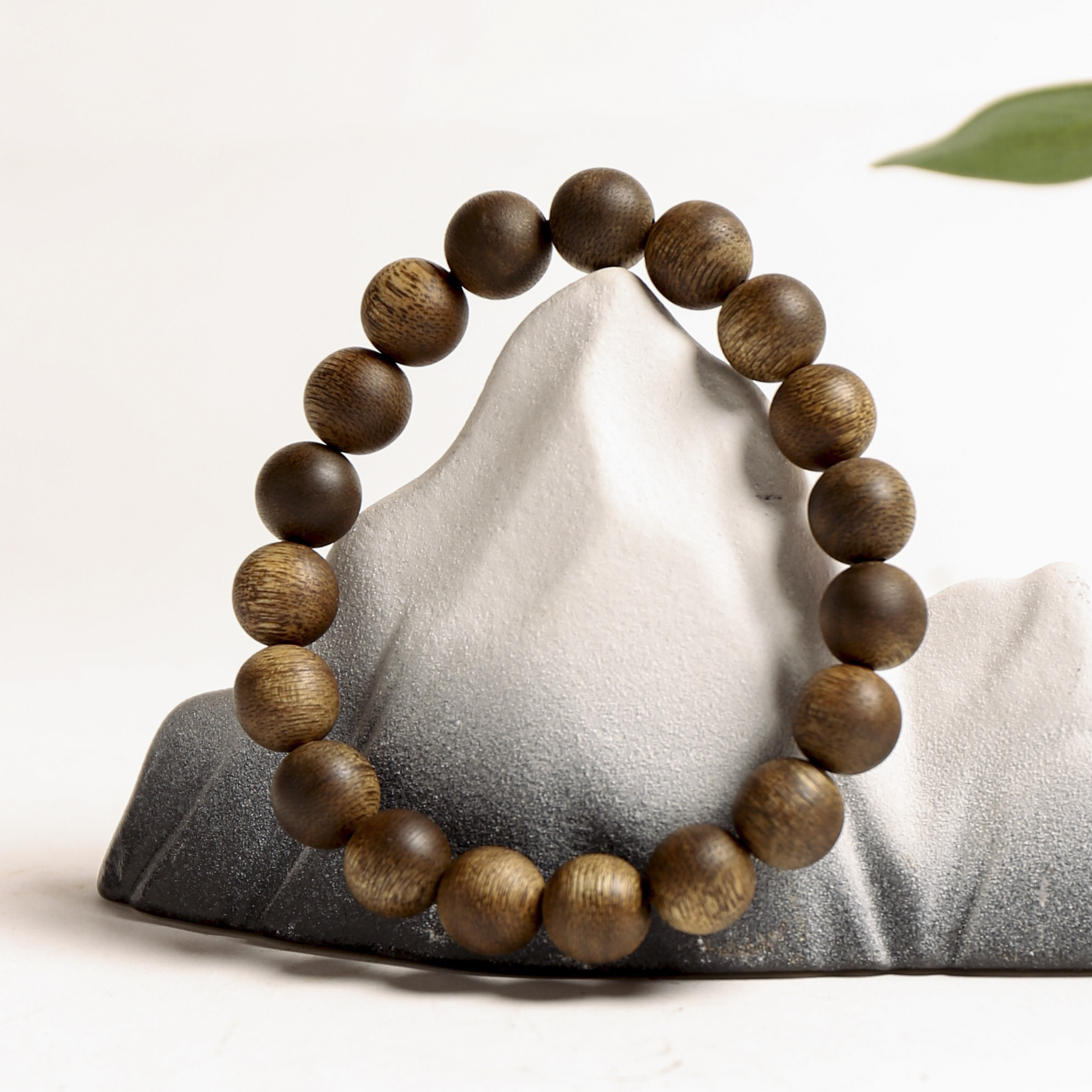 沉香【非遗严选】文莱沉香九分沉单圈手串10mm FY0001