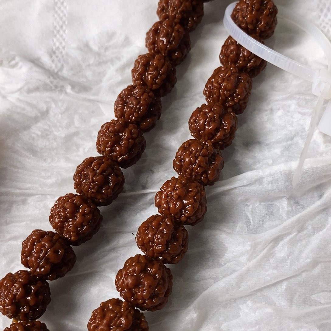 金刚菩提手串门墩梅花13.4