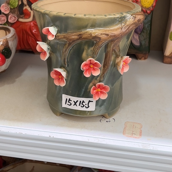 粗陶材质多肉花盆