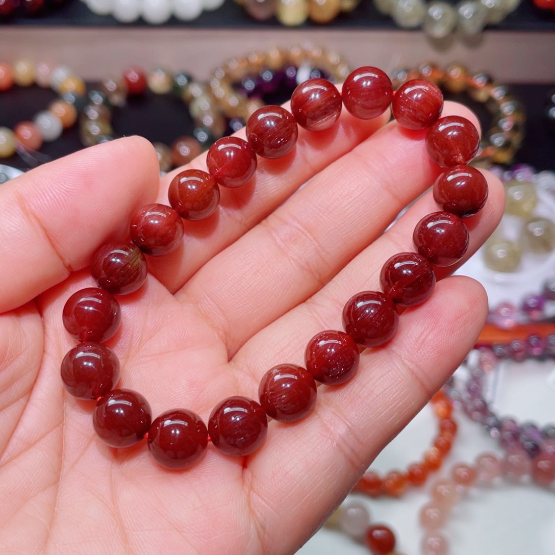 水晶手链未镶嵌发晶手链