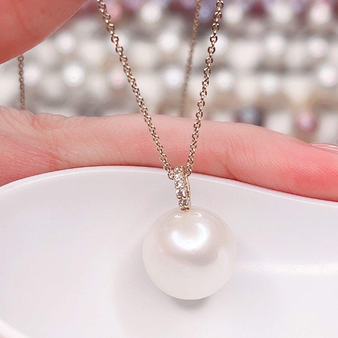 淡水珍珠合金吊坠(赠链)