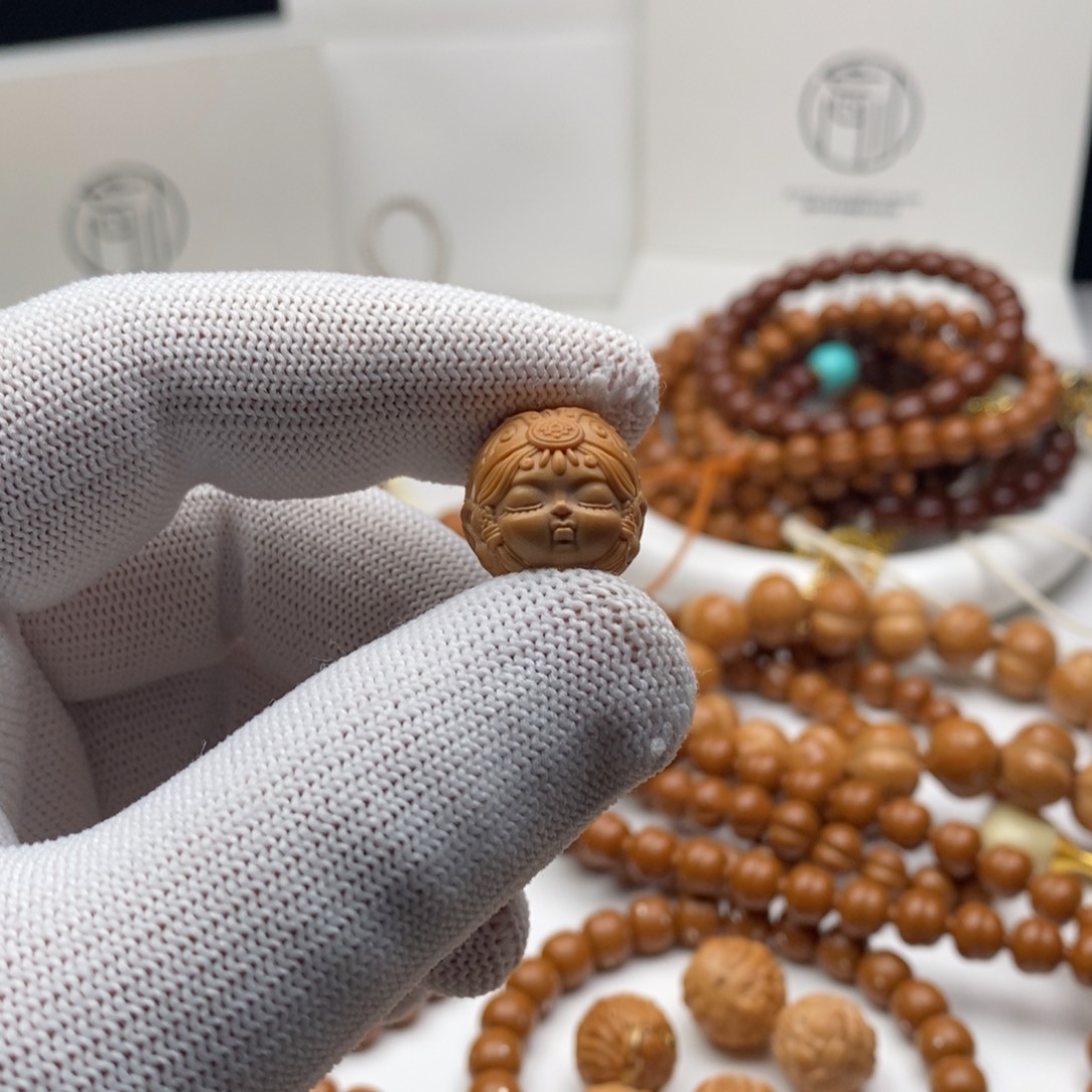 小***魔猴头核桃吊坠猴头