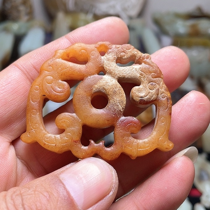 和田玉挂件未镶嵌