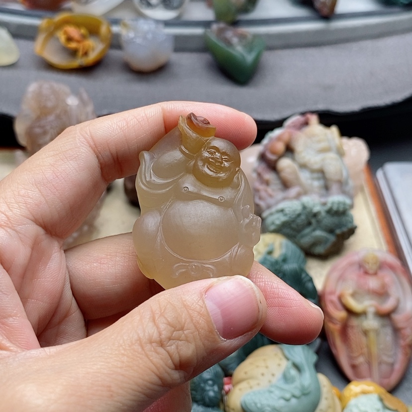 【闪购商品】未镶嵌吊坠定制玛瑙