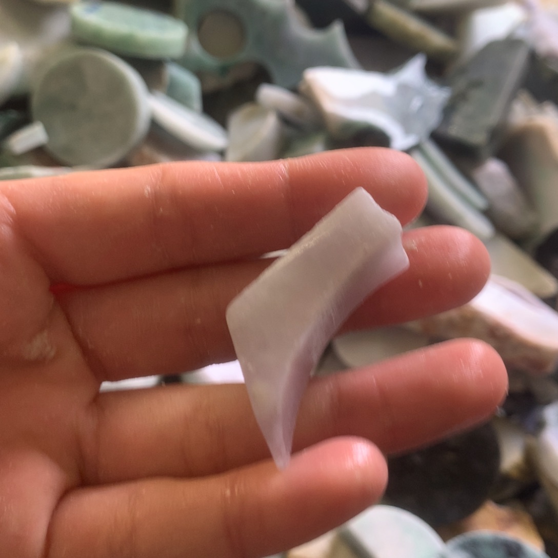 翡翠颈饰未镶嵌缅甸翡翠