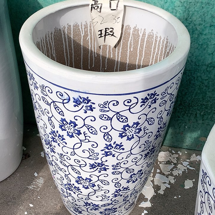 花盆陶瓷的制作高盆大号