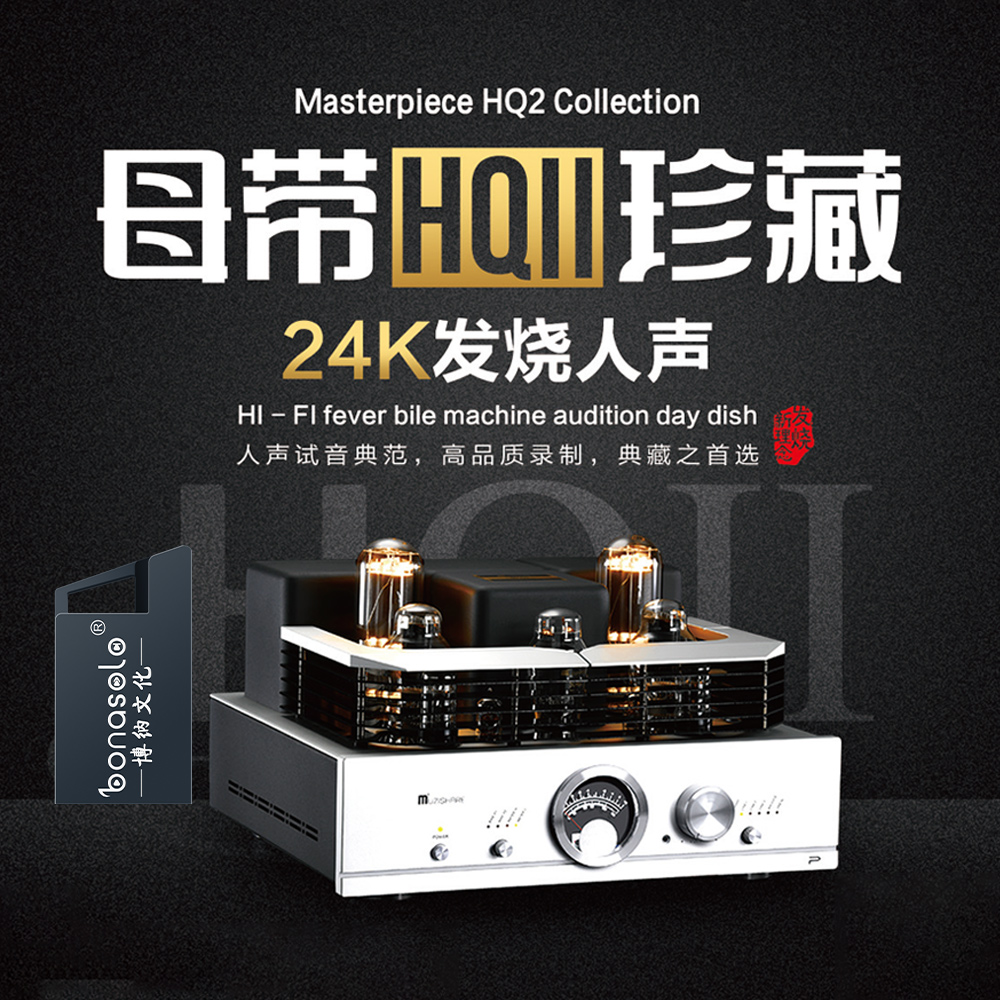 母带HQⅡ珍藏 500首音乐U盘 24K发烧人声 数播专用
