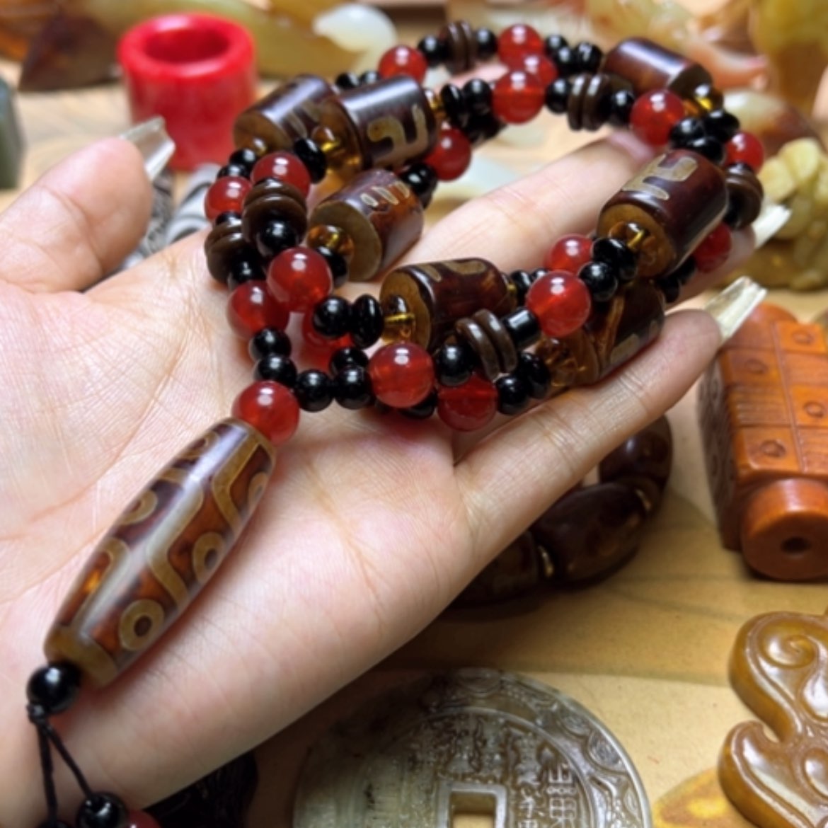 【闪购商品】玛瑙/玉髓颈饰未镶嵌