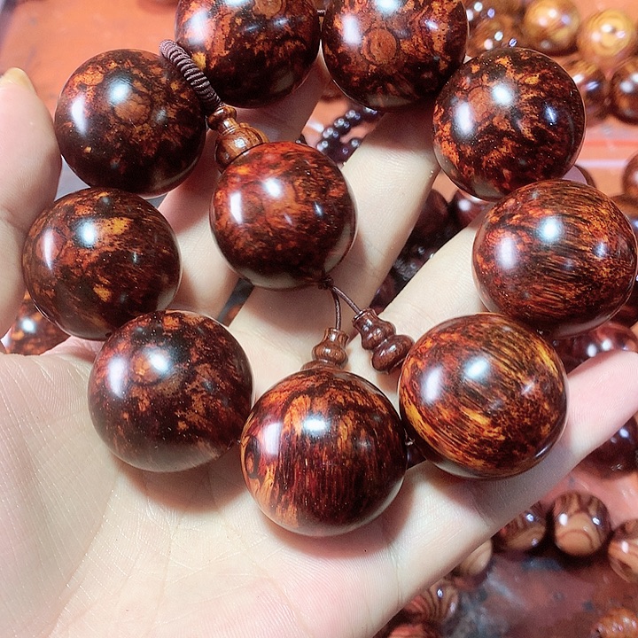 竹***妹手串/手链黄花梨/降香黄檀