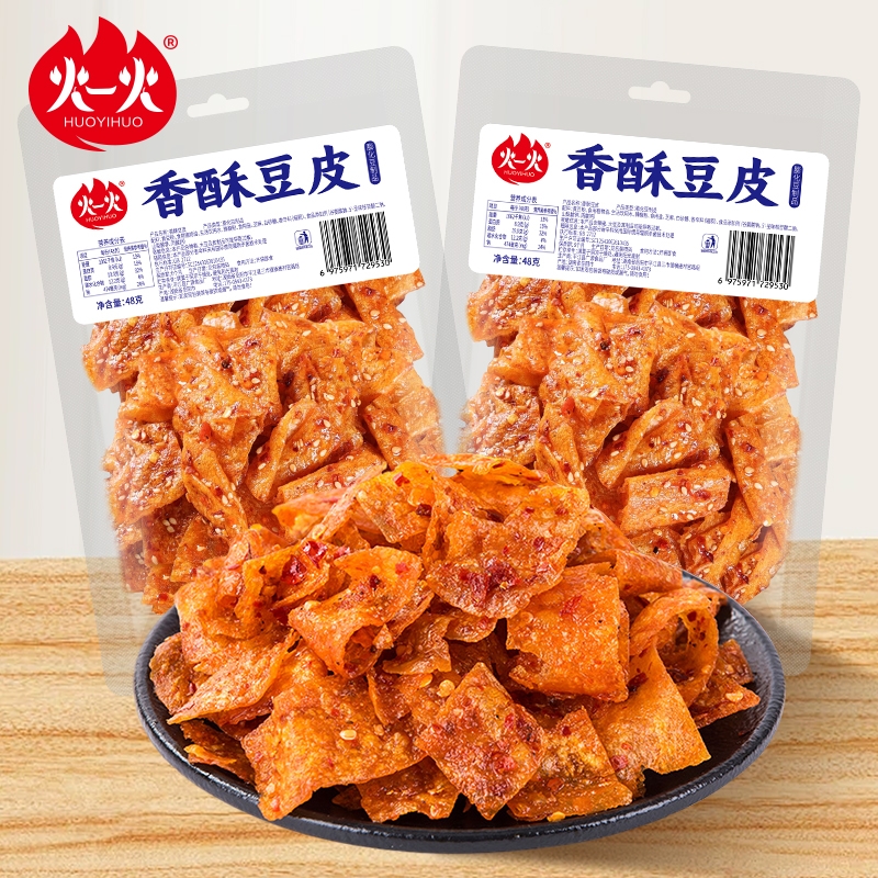 香酥豆皮开袋即食