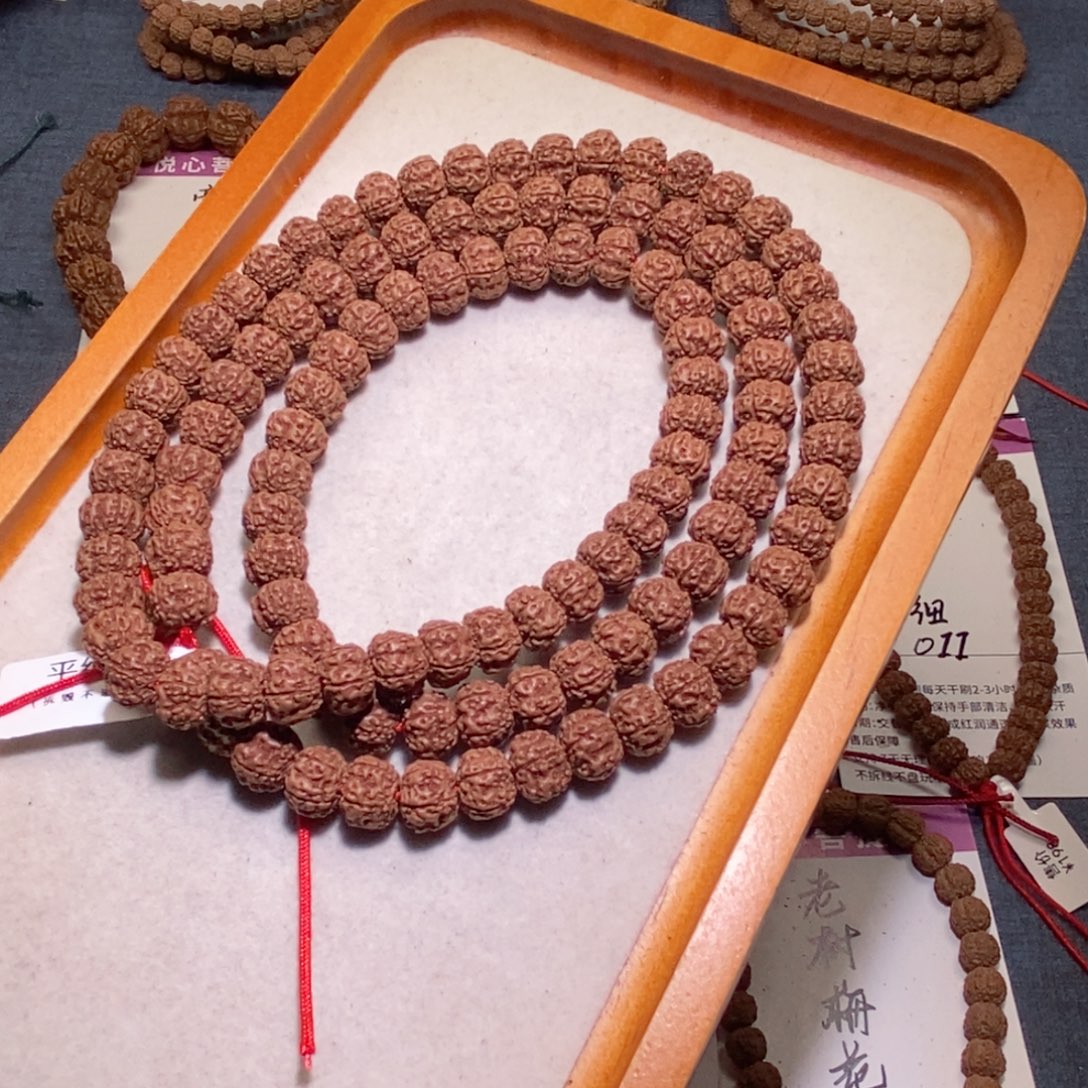 金刚菩提手串平细108卡10