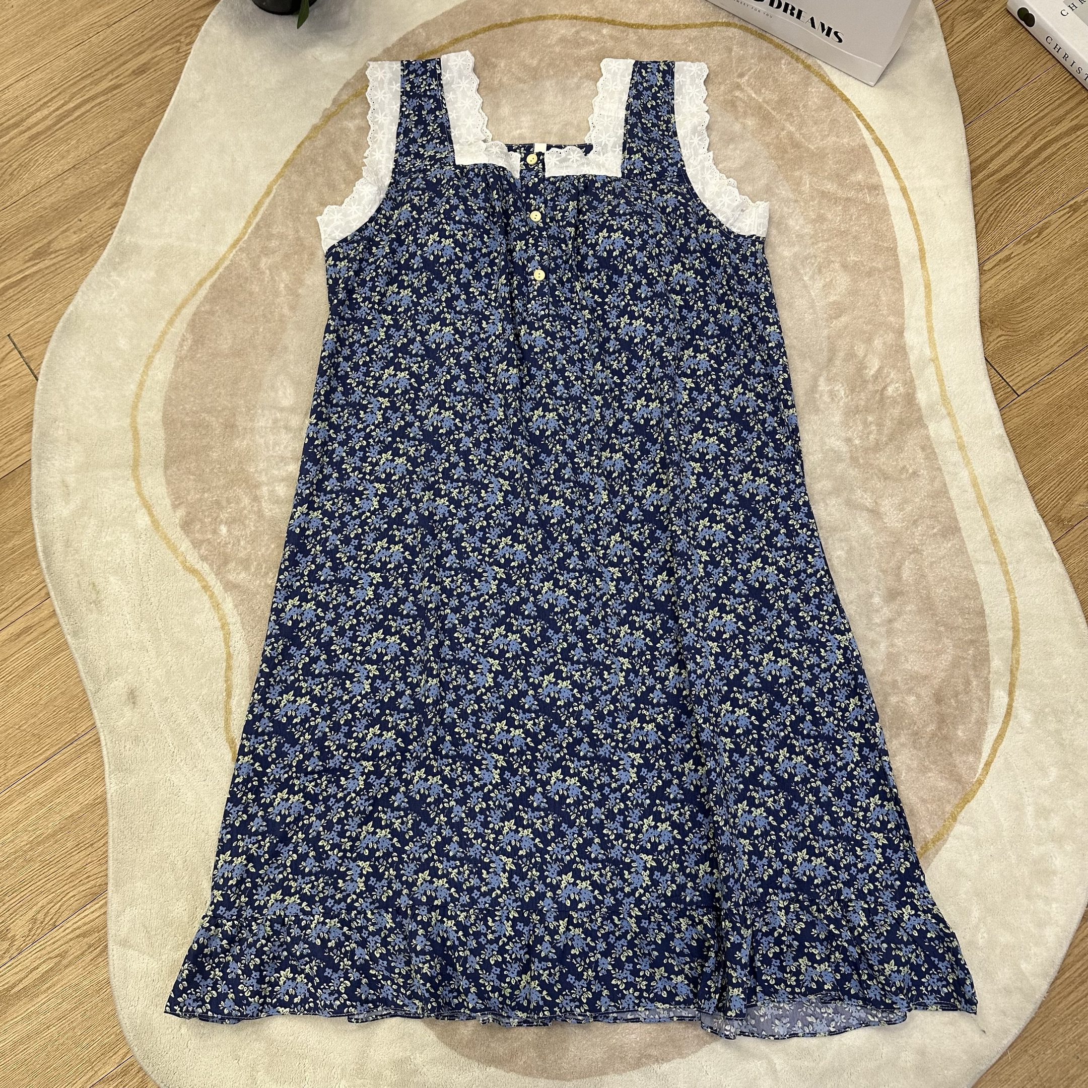 带胸垫睡衣女款爆款2025新款夏季背心宽松睡裙甜美风可外穿家居服