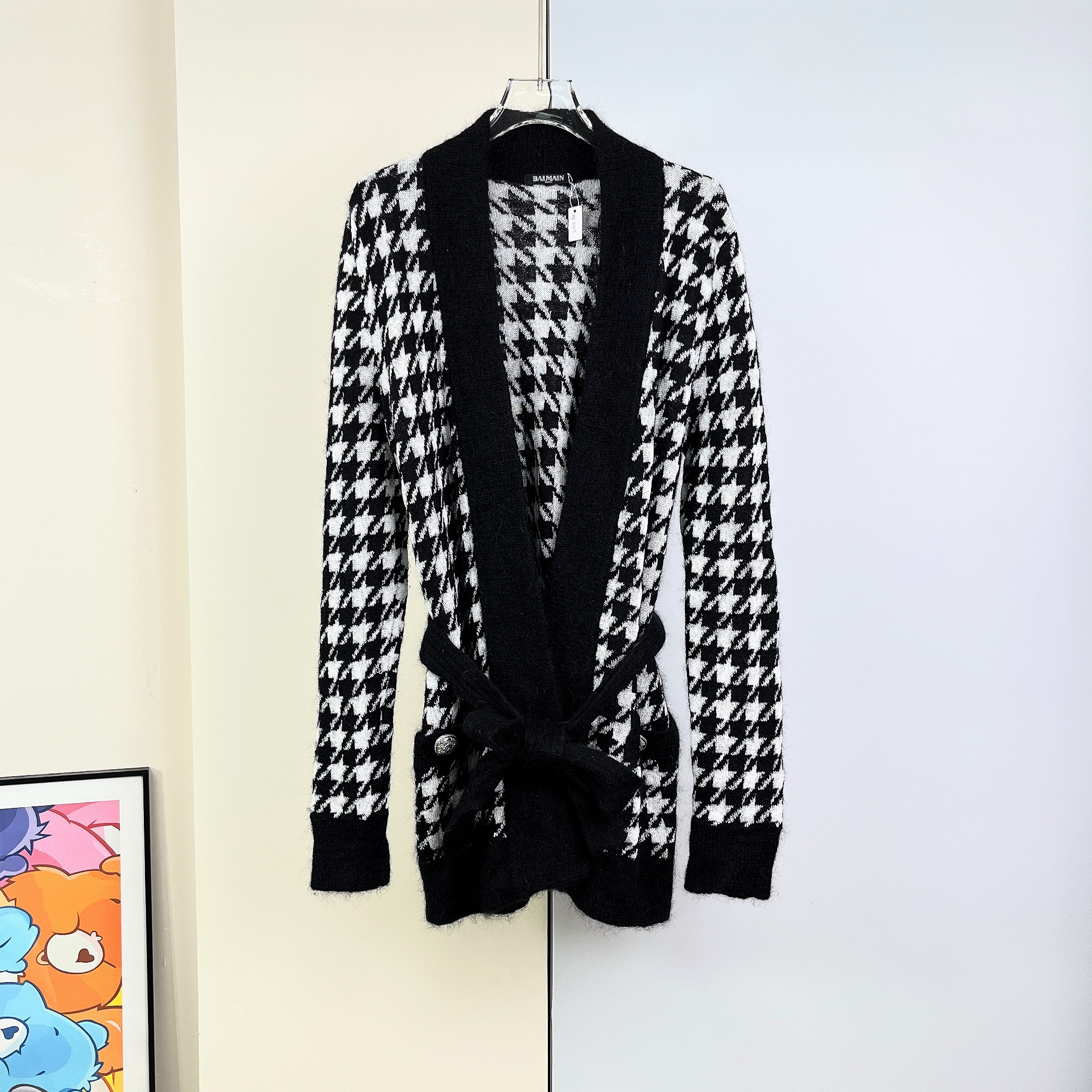 99新 BALMAIN/巴尔曼 针织开衫外套/36码 /Xsp32413 