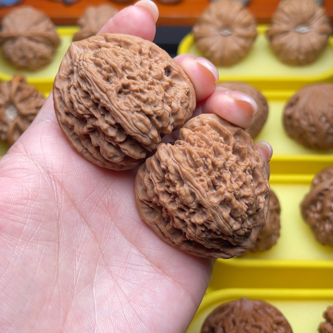 文玩核桃把件42南疆石