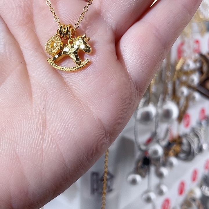 仿珍珠铁合金合金饰品5非黄金 