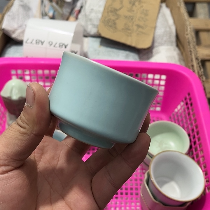 茶具默认微瑕瓷器、茶具、壶、摆件，介意勿拍 