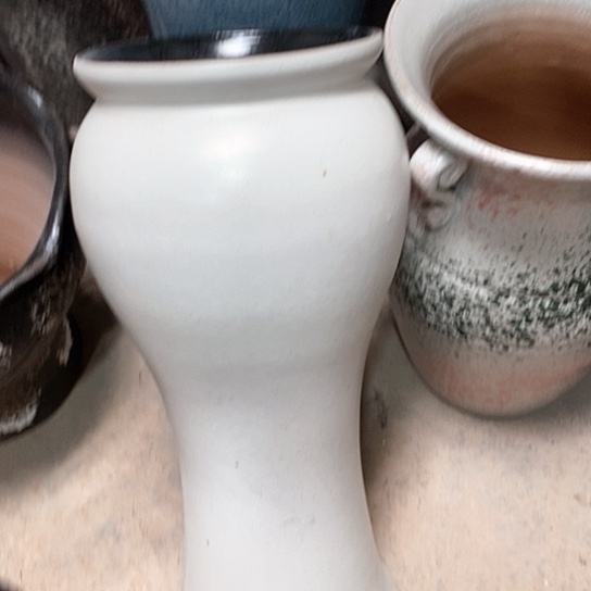 紫砂花盆口17高度43白鱼尾