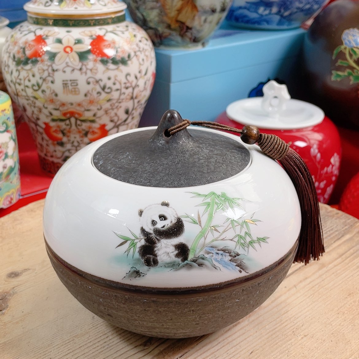 【闪购商品】罐陶瓷茶叶罐密封罐