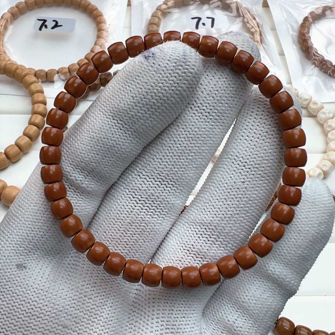 橄榄核手串5.5核尖手串保真