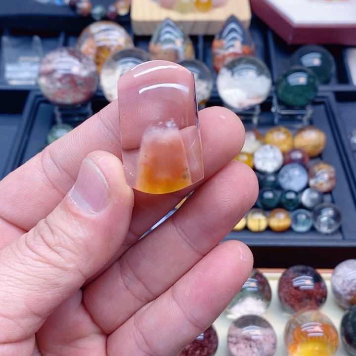 静***华未镶嵌水晶颈饰水晶裸石未镶嵌